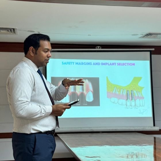 Workshop participants learning